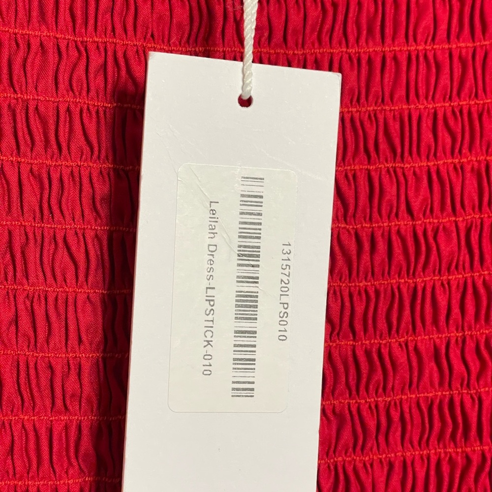 Reformation Leilah Dress in Lipstick - Picture 8 of 8